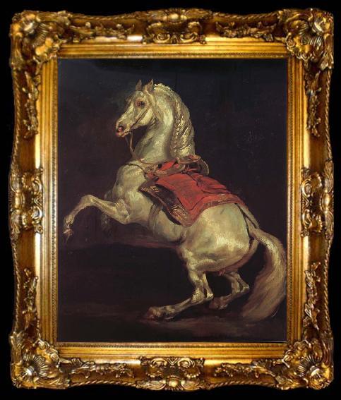 framed  Theodore   Gericault Napoleon mold Tamerlan, ta009-2